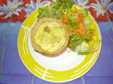 Quiche de brócolis
