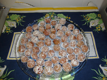Beijinhos de banana com coco do Lúcio Cezar