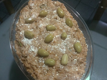 Risoto de carne moída