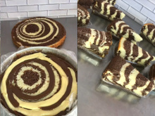 Vídeo de bolo mesclado fascinante viraliza no TikTok: TudoGostoso mostra as dicas para fazer em casa e ficar perfeito!