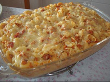 Macarrão de panela de pressão delícia