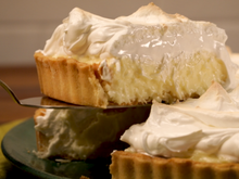 Torta cremosa de coco