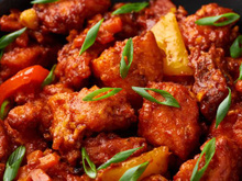 Peixe ao shoyu na frigideira