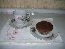 Muffins de chocolate