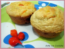 Muffin de aveia e legumes