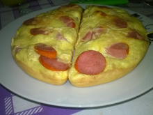 Torta rápida para omeleteira elétrica