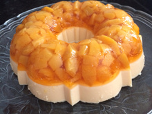 Sobremesa de pêssego facílima