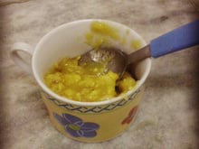 Virado doce de banana