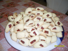 Bolacha de nata com goiabada