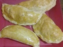 Pastel de fubá assado