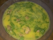 Caldo verde saudável