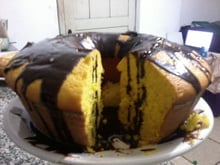 Bolo de cenoura com maionese