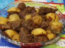 Carne ao molho inglês