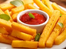 Polenta frita na airfryer