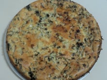 Torta cremosa de chicória