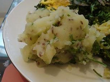 Purê de batatas light