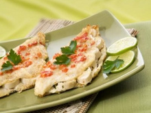 Filé de linguado ao forno