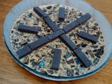 Torta mousse fácil de bis
