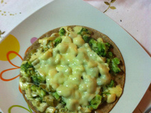 Pizza de frigideira light