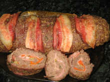 Rocambole de carne