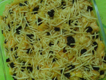 Salada fria (macarrão parafuso)
