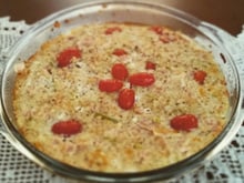 Quiche de quinoa
