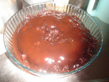 Bolo de chocolate gelado