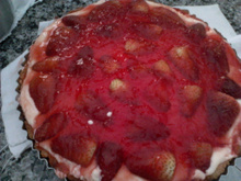Torta de morango fácil