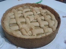Torta simples de banana