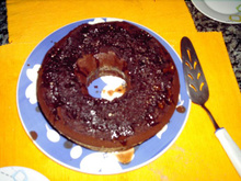 Bolo de chocolate com café