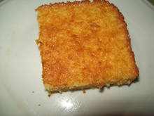 Bolo de fubá da mamãe