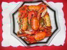 Caranguejada na cerveja a moda do Marçal