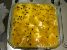 Pavê de maracujá