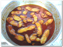 Banana caramelizada