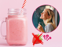 Smoothie rosa para um café da manhã lindo ou um lanche refrescante: aprendi com a minha cunhada a juntar essas duas frutas na receita