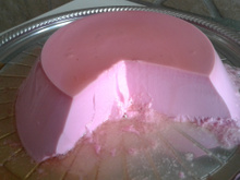 Gelatina com Creme de Leite - Liquidificador