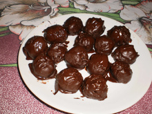 Bombom de leite condensado