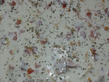 Torta de presunto e queijo cremosa