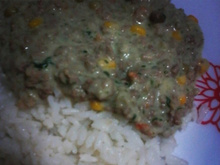 Carne moída nutritiva