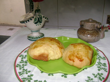 Pão de mandioquinha delicioso