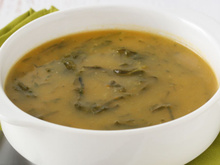 Caldo verde vegetariano