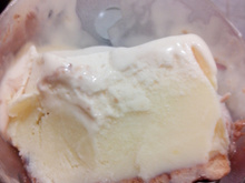 Pavê de chocolate com suspiro tipo sorvete