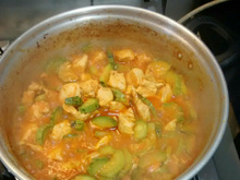 Frango com abobrinha