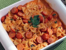 Macarrão cremoso da Carol