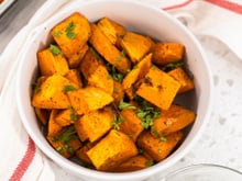 Batata-doce na airfryer