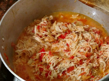 Frango louco de festa