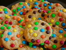 Cookies de M&M's