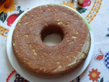 Bolo salgado de cenoura