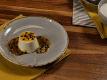 Panna Cotta de maracujá 