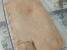 Torta de presunto e mussarela